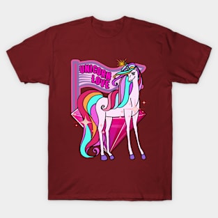 Unicorn Love - Rainbow Unicorn T-Shirt